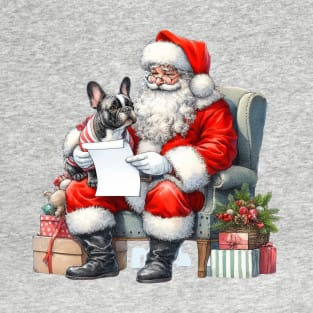 Making a List - French Bulldog T-Shirt